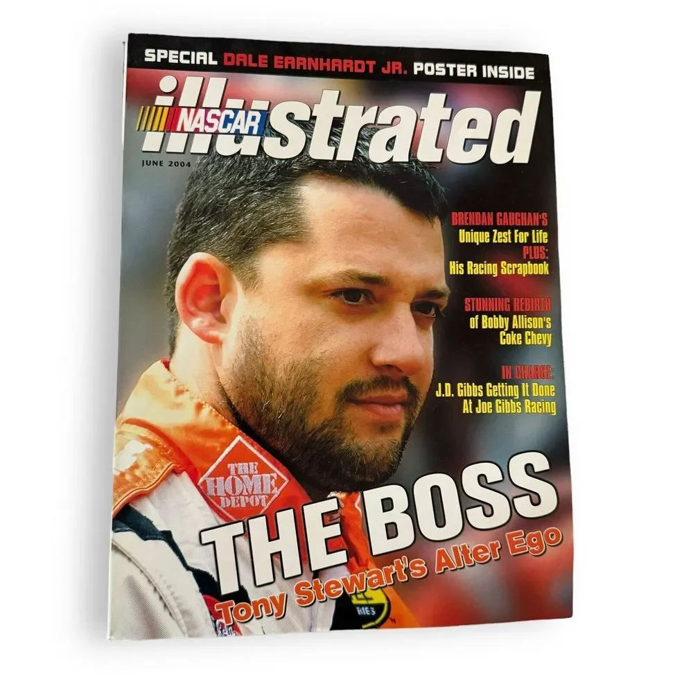 2004 NASCAR Illustrated Full Year Magazine Lot (12), ‎ January-December, Vintage